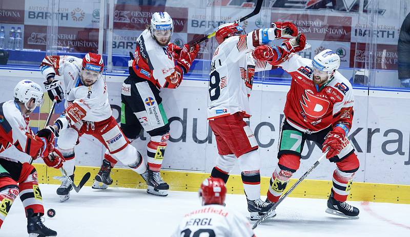 Hokejová extraliga: HC Dynamo Pardubice - Mountfield HK.