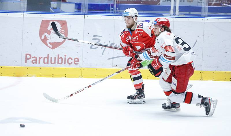 Hokejová extraliga: HC Dynamo Pardubice - Mountfield HK.