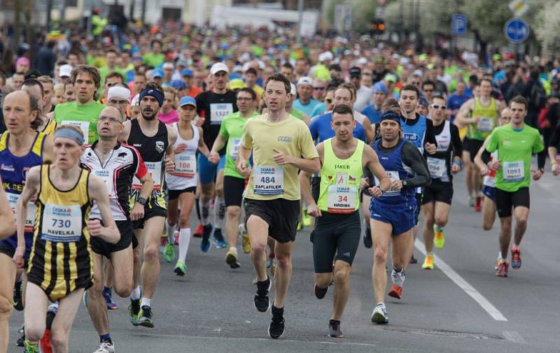 Pardubický vinařský půlmaraton 2017.