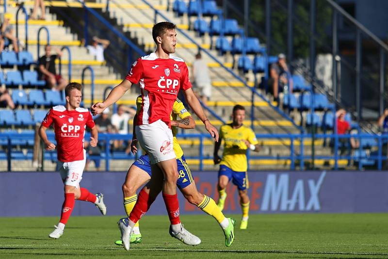 Pardubice bojovaly o bod, ale Zlín nakonec doma vyhrál.