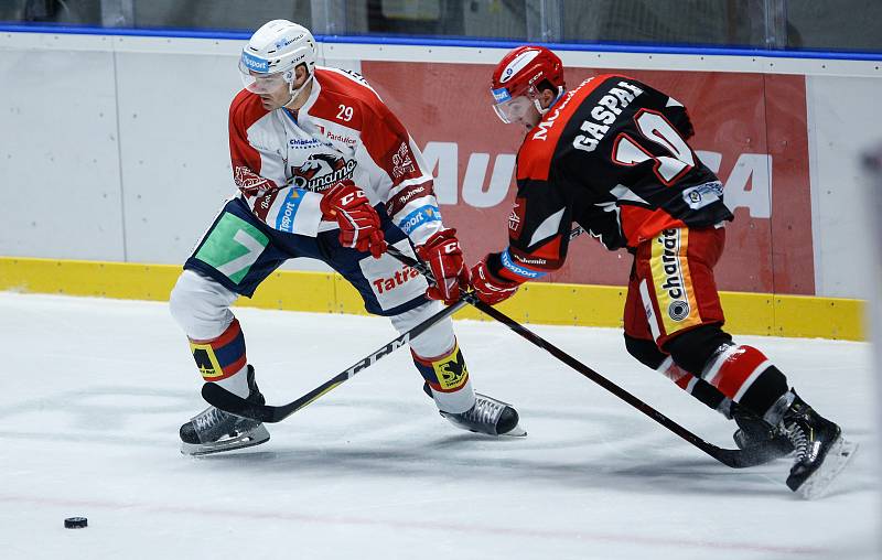 Hokejová extraliga: HC Dynamo Pardubice - Mountfield HK.