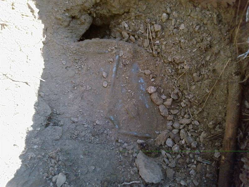 Miny vykopaná v okolí Zdechovic