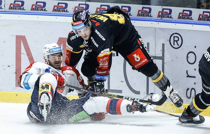 Hokejová extraliga: HC Dynamo Pardubice- HC Verva Litvínov.