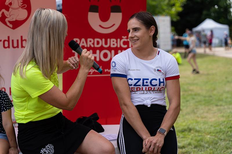 Sportovní park Pardubice navštívily desetitisíce návštěvníků, kteří si vyzkoušeli desítky sportů.