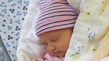 Natálie Juklová se narodila 12. dubna 2022 v 7.40 hodin rodičům Nikole a Filipovi ze Skutče. Po narození měřila 48 centimetrů a vážila 2,54 kilogramu. Foto: rodina