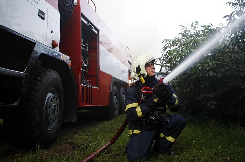 Požár v Lukovně založil jeden z majitelů usedlosti. Sám se poté zastřelil na půdě.