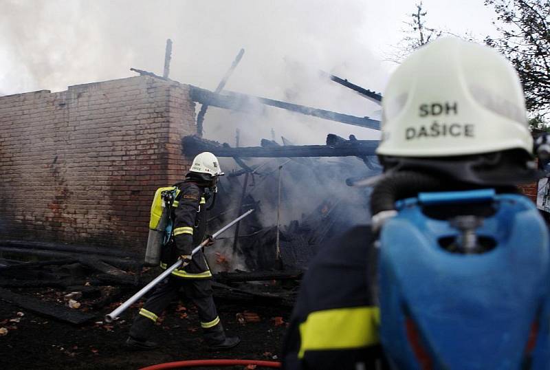 Požár v Lukovně založil jeden z majitelů usedlosti. Sám se poté zastřelil na půdě.