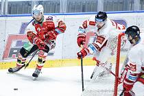 Hokejová extraliga: HC Dynamo Pardubice - HC Olomouc.