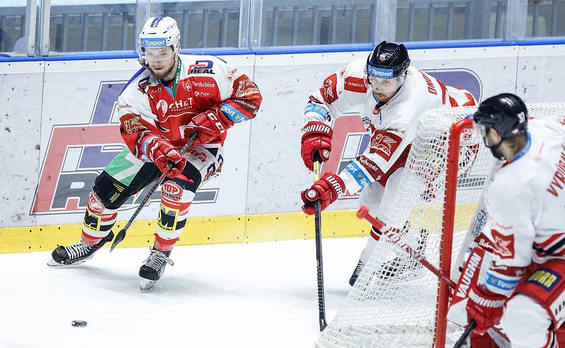 Hokejová extraliga: HC Dynamo Pardubice - HC Olomouc.