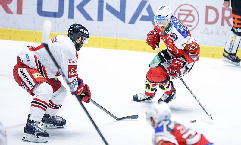 Hokejová extraliga: HC Dynamo Pardubice - HC Olomouc.