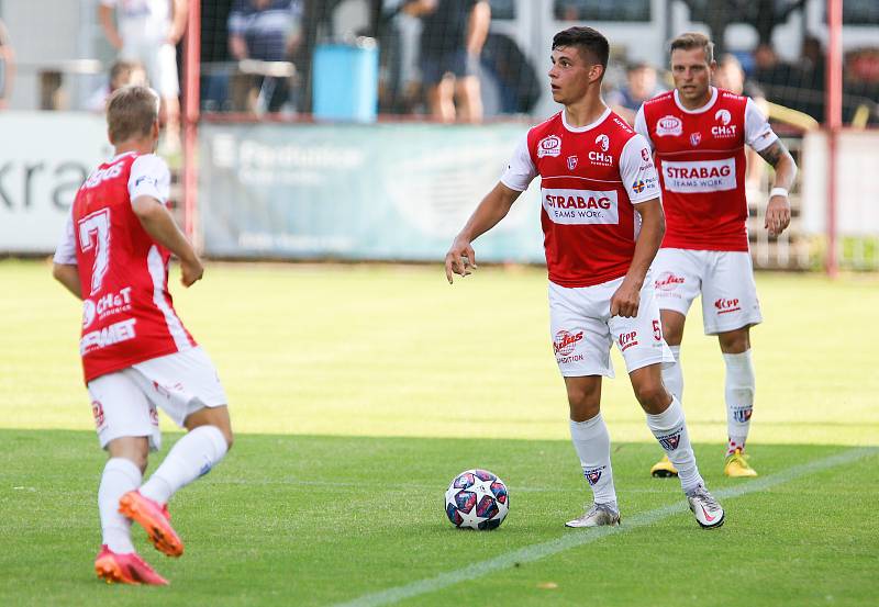 Přípravné fotbalové utkání FK Pardubice - FC Sellier & Bellot Vlašim