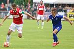 Fotbalová FORTUNA:NÁRODNÍ LIGA: FK Pardubice - FK Slavoj Vyšehrad.