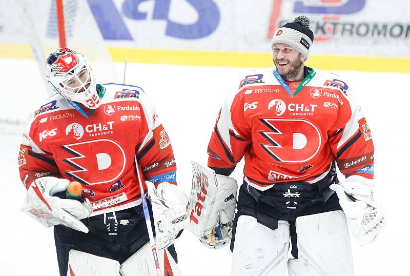 Generali play off Tipsport extraligy - osmifinále: HC Dynamo Pardubice - HC Energie Karlovy Vary.