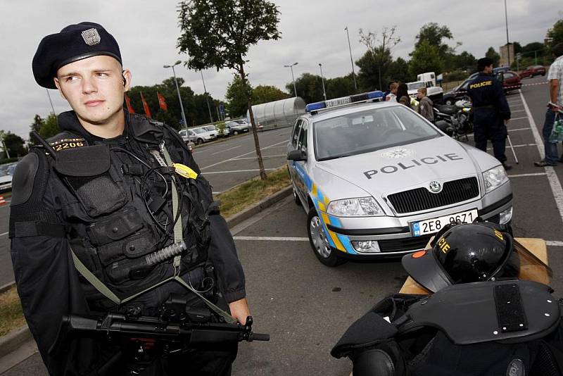 Záchranné složky předvedli své umění i vybavení