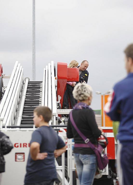 Záchranné složky předvedli své umění i vybavení