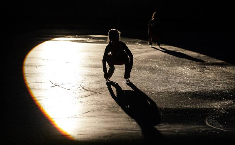 Slavnostní zahájení her VIII. zimní olympiády dětí a mládeže České republiky v pardubické Tipsport Areně.