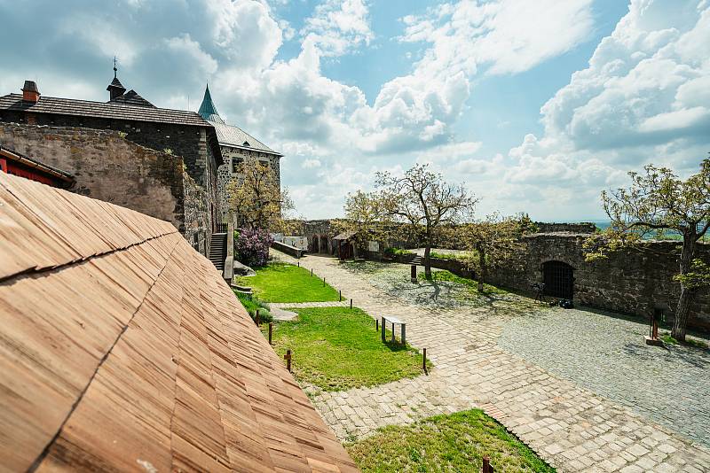 Kunětická hora odtajní veřejnosti prostory, které byly téměř 50 let zavřené. Po třech letech skončila rekonstrukce, která Kuňce vrátila podobu z 20. let. Foto: Michal Král