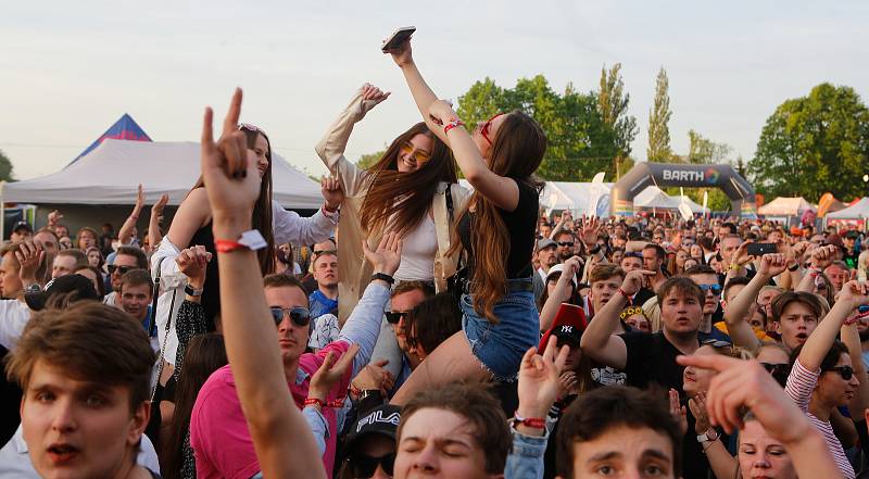 Dvoudenní festival hudby a zábavy Pardubický majáles.