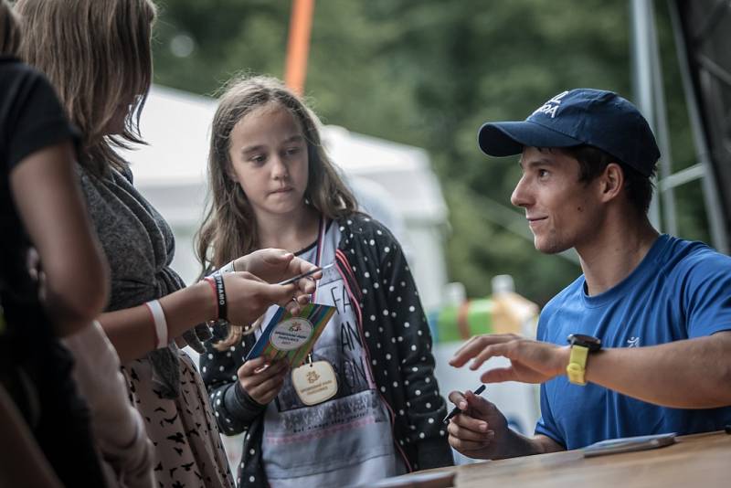 Jiří Prskavec ve Sportovním parku Pardubice.