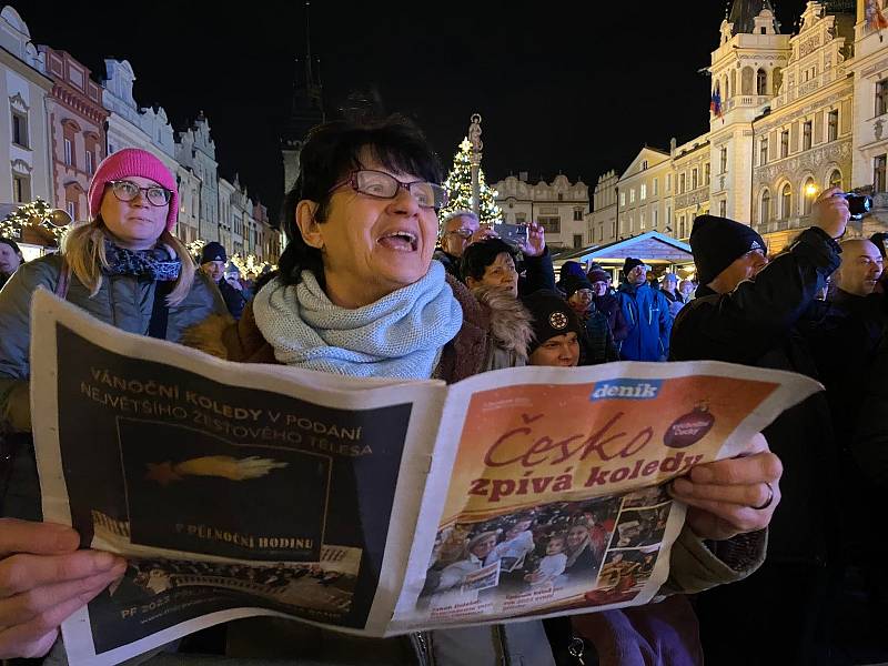 Koledy zazněly také v Pardubicích