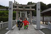Jan Kovář na kole procestoval Japonsko a Jižní Koreu.