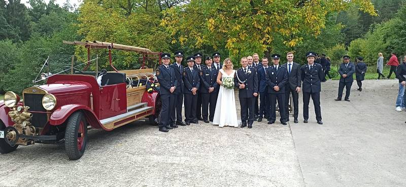 Svatba jak z hasičské pohádky