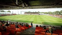 Letní stadion v Pardubicích se fanouškům otevře již v jarní části sezony, kde bude k vidění i východočeské derby.