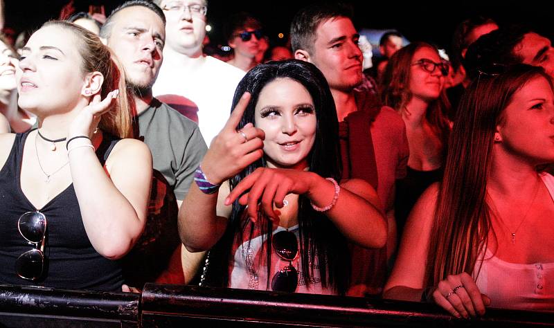 Letní kulturní festival Hrady CZ pod Kunětickou horou u Pardubic.