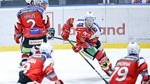 Generali play off Tipsport extraligy - osmifinále: HC Dynamo Pardubice - HC Energie Karlovy Vary.