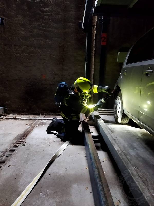 Taktické cvičení bylo určeno pro chrudimské profesionální a dobrovolné hasiče.