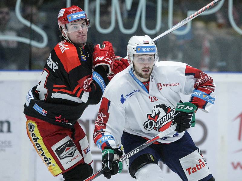 Hokejová extraliga: HC Dynamo Pardubice - Mountfield HK.