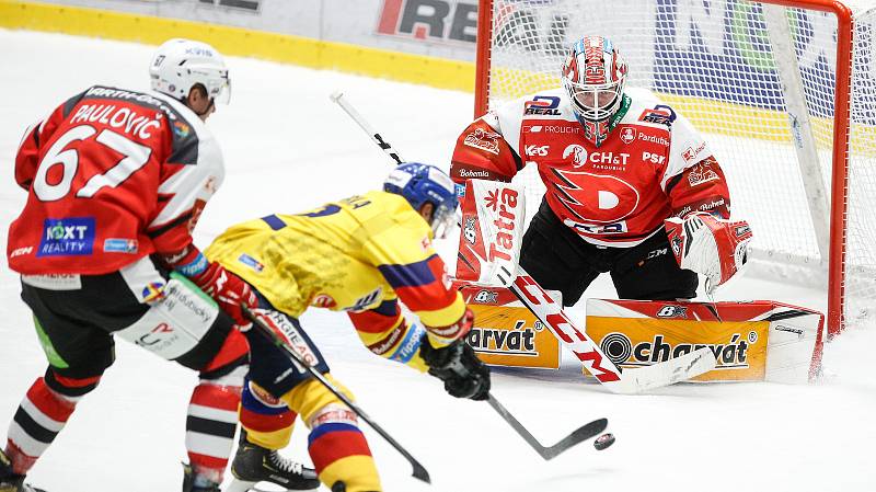 Hokejová extraliga - 7. kolo: HC Dynamo Pardubice - HC Motor České Budějovice