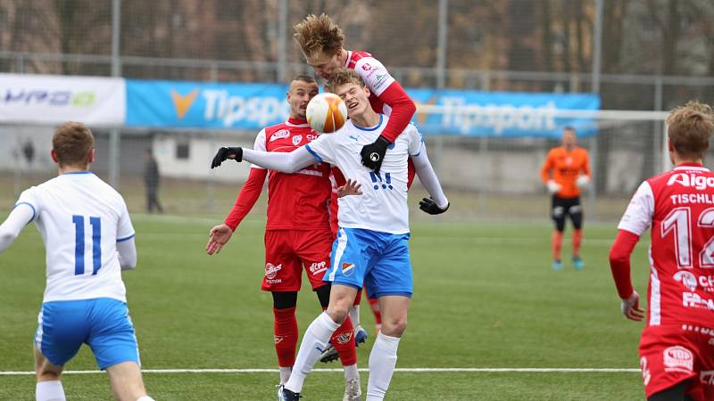 Pardubičtí fotbalisté vstoupili do přípravných zápasů prohrou v Ostravě s Baníkem.