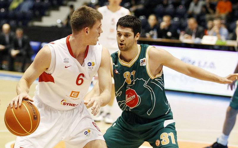 ČEZ Basketball Nymburk - KK Union Olimpija Lublaň 72:85