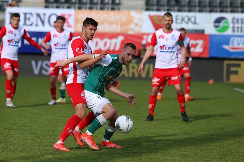 Pardubičtí fotbalisté senzačně vyloupili Střelnici.