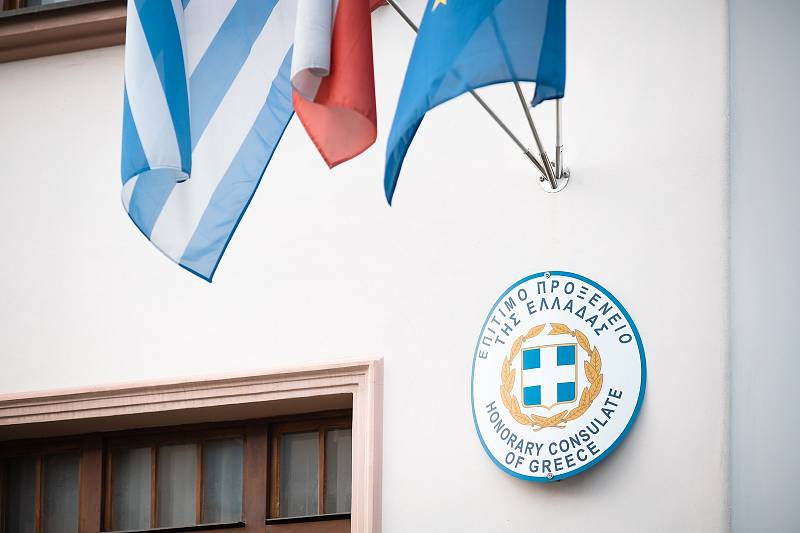 V Pardubicích byl otevřen první Honorární konzulát Řecka v České republice