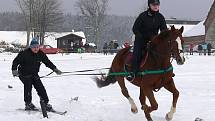 Horseskijöring v Janově u Litomyšle