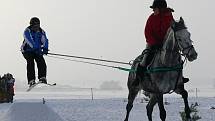 Horseskijöring v Janově u Litomyšle