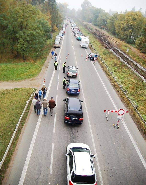 Stav na Chrudimské k 11:30