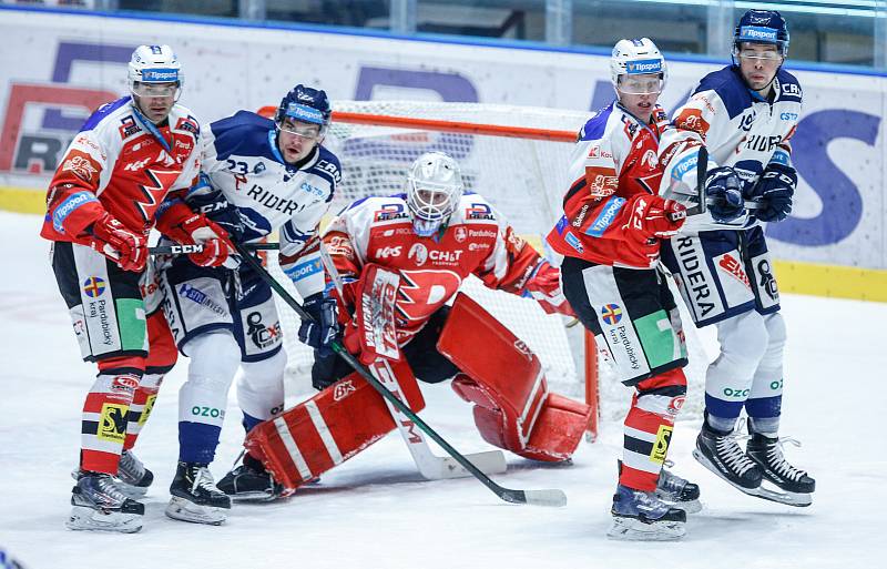 Hokejová extraliga: HC Dynamo Pardubice - HC Vítkovice Ridera.