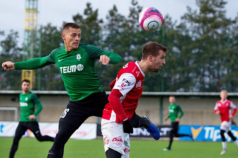 Zimní fotbalová Tipsport liga: FK Jablonec - FK Pardubice.