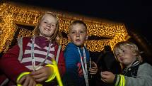 Slavnostní zahájení provozu Olympijského parku Pardubice. Průvod městem si nenechaly ujít tisíce lidí. 