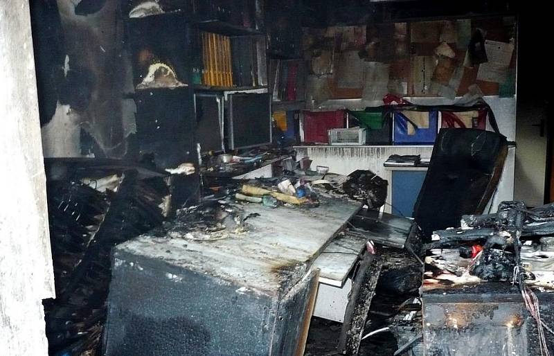 Požár v pracovně rodinného domu má na svědomí technická závada na počítači