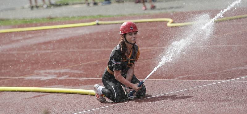 IV. středoškolské mistrovství ČR v požárním sportu v areálu Střední průmyslové školy chemické Pardubice