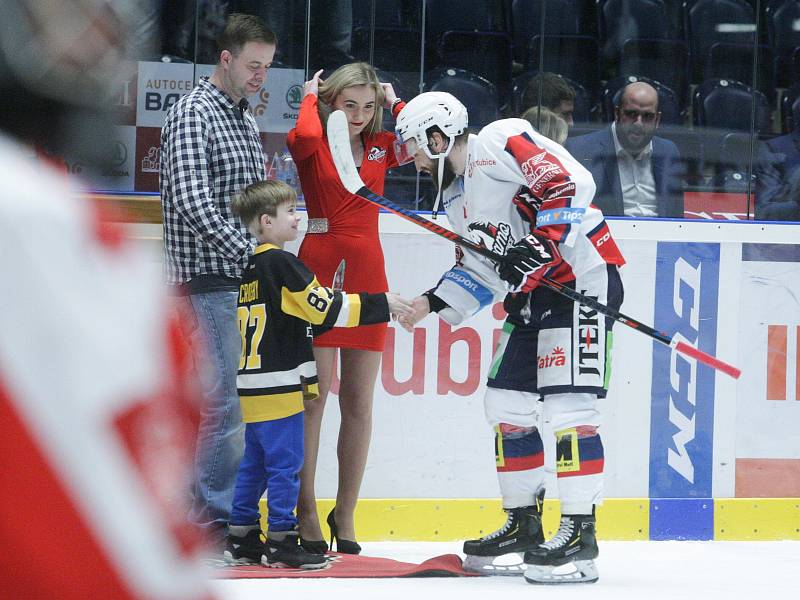 Hokejová extraliga: HC Dynamo Pardubice - HC Olomouc.