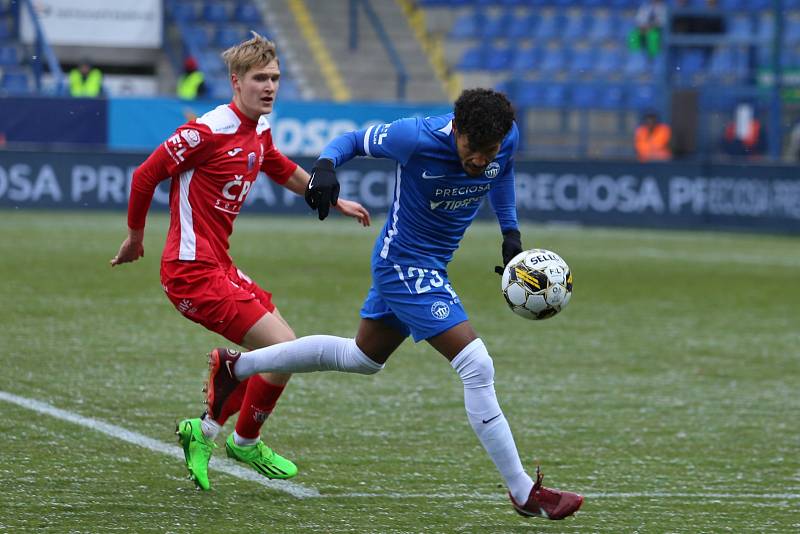 Pardubičtí fotbalisté zahájili jaro v Liberci.