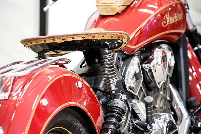 Výstava ke 120. výročí značek legendárních motocyklů Indian Motorcycle a Royal Enfield.