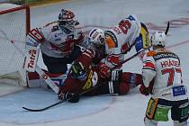 Hokejová extraliga, 3. kolo: Sparta - Pardubice 4:3 po sn