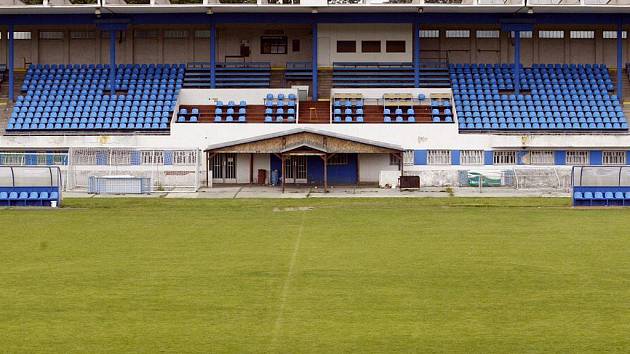 Fotbalový stadion v Pardubicích