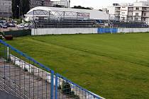 Fotbalový stadion v Pardubicích